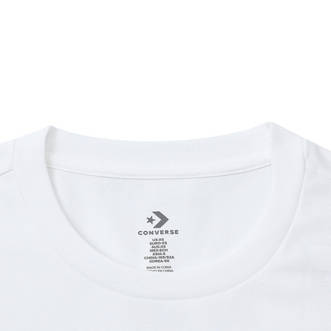 converse匡威2025男子男子-针织无领短T-白针织无领短TMCH690-001