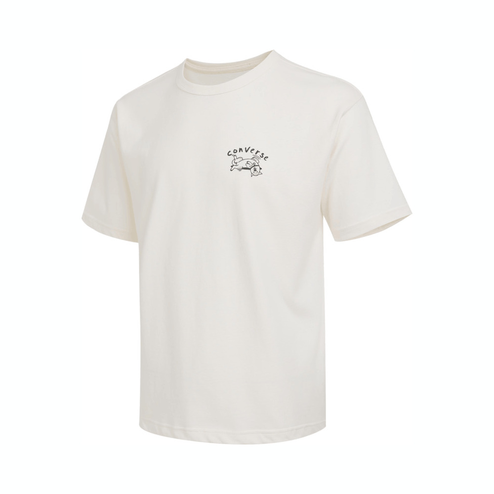 converse匡威2025男子男子-针织无领短T-白针织无领短TMCH621-W2Y