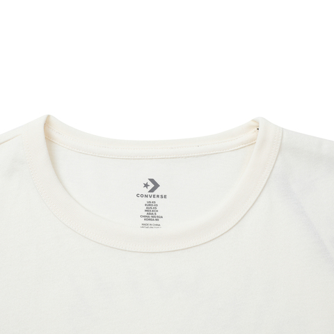 converse匡威2025男子男子-针织无领短T-白针织无领短TMCH621-W2Y