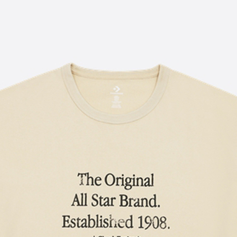 converse匡威2025男子男子-针织无领短T-白针织无领短TMCH624-W0L