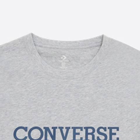 converse匡威2025男子男子-针织无领短T-灰针织无领短TMCH687-GHG