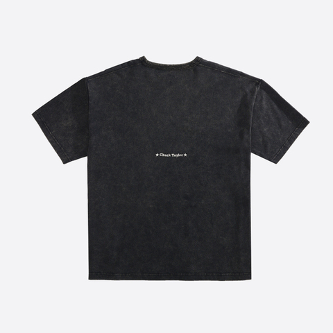 converse匡威2025男子男子-针织无领短T-黑针织无领短TMCH624-023