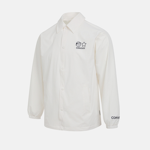 converse匡威2025男子男子-梭织无帽外套-白梭织无帽外套UCH890-W70