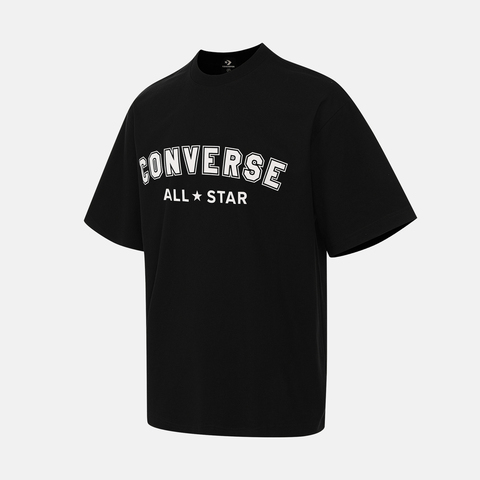 converse匡威2025中性中性-针织无领短T-黑针织无领短TUCJ640-023