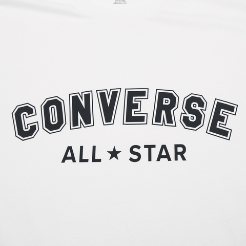 converse匡威2025中性中性-针织无领短T-白针织无领短TUCJ640-001