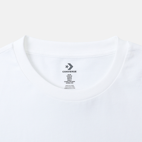 converse匡威2025男子男子-针织无领短T-白针织无领短TMCH617-001