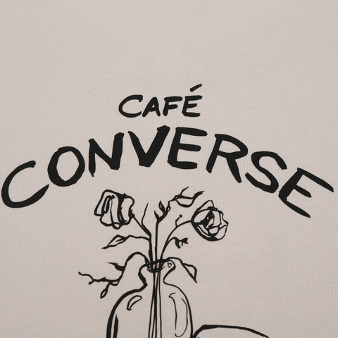 converse匡威2025男子男子-针织无领短T-灰针织无领短TMCJ641-GFL