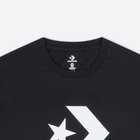 converse匡威2025中性中性-针织无领短T-黑针织无领短TUCJ639-023