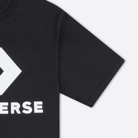 converse匡威2025中性中性-针织无领短T-黑针织无领短TUCJ639-023