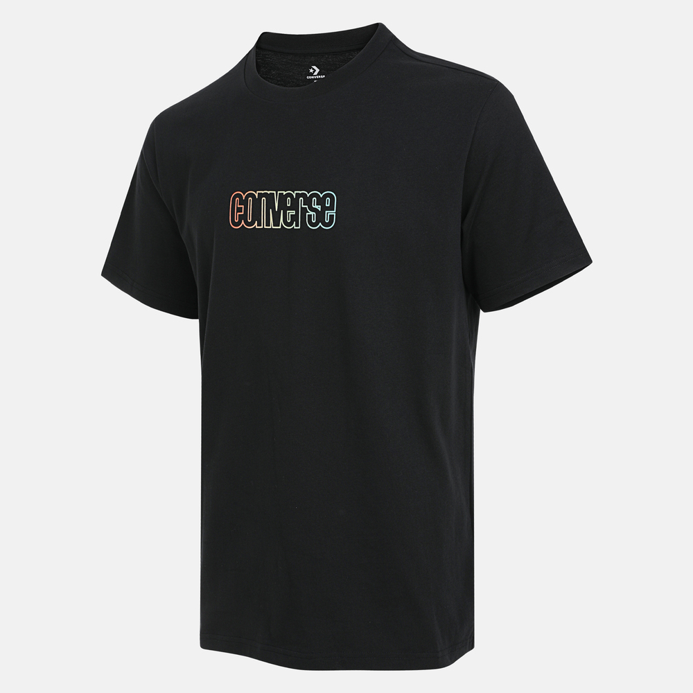 converse匡威2025男子男子-针织无领短T-黑针织无领短TMCH617-023