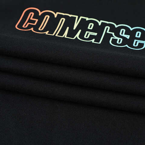 converse匡威2025男子男子-针织无领短T-黑针织无领短TMCH617-023