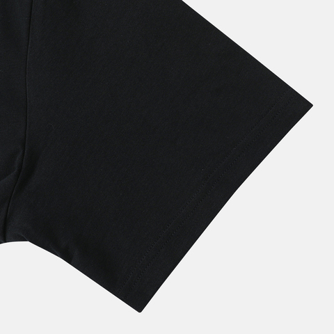 converse匡威2025男子男子-针织无领短T-黑针织无领短TMCH617-023