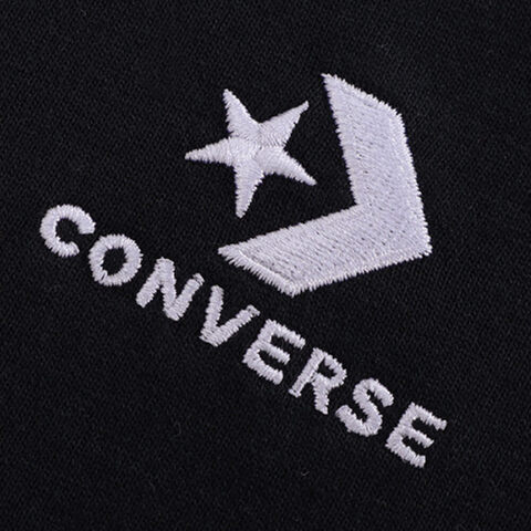 converse匡威2025中性中性-针织无领短T-黑针织无领短TMCH688-023