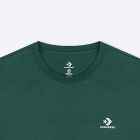 converse匡威2025中性中性-针织无领短T-绿针织无领短TMCH688-F8G