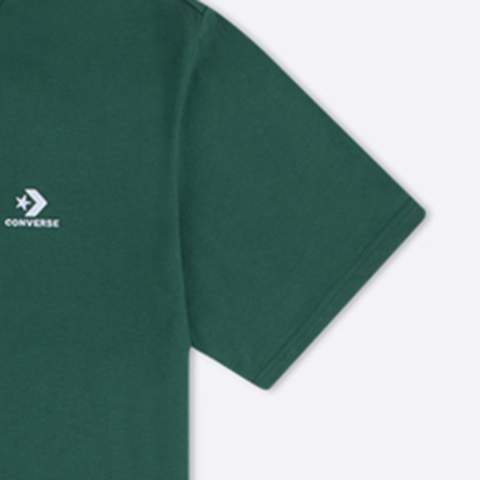 converse匡威2025中性中性-针织无领短T-绿针织无领短TMCH688-F8G