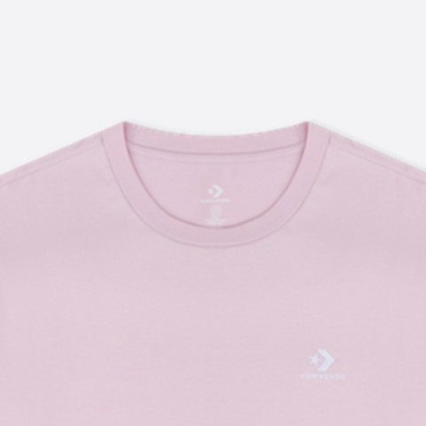 converse匡威2025中性中性-针织无领短T-粉针织无领短TMCH688-AJK