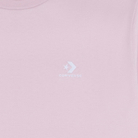 converse匡威2025中性中性-针织无领短T-粉针织无领短TMCH688-AJK