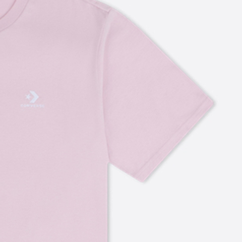 converse匡威2025中性中性-针织无领短T-粉针织无领短TMCH688-AJK