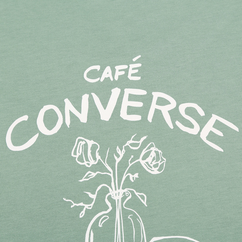 converse匡威2025男子男子-针织无领短T-绿针织无领短TMCJ641-F4Y