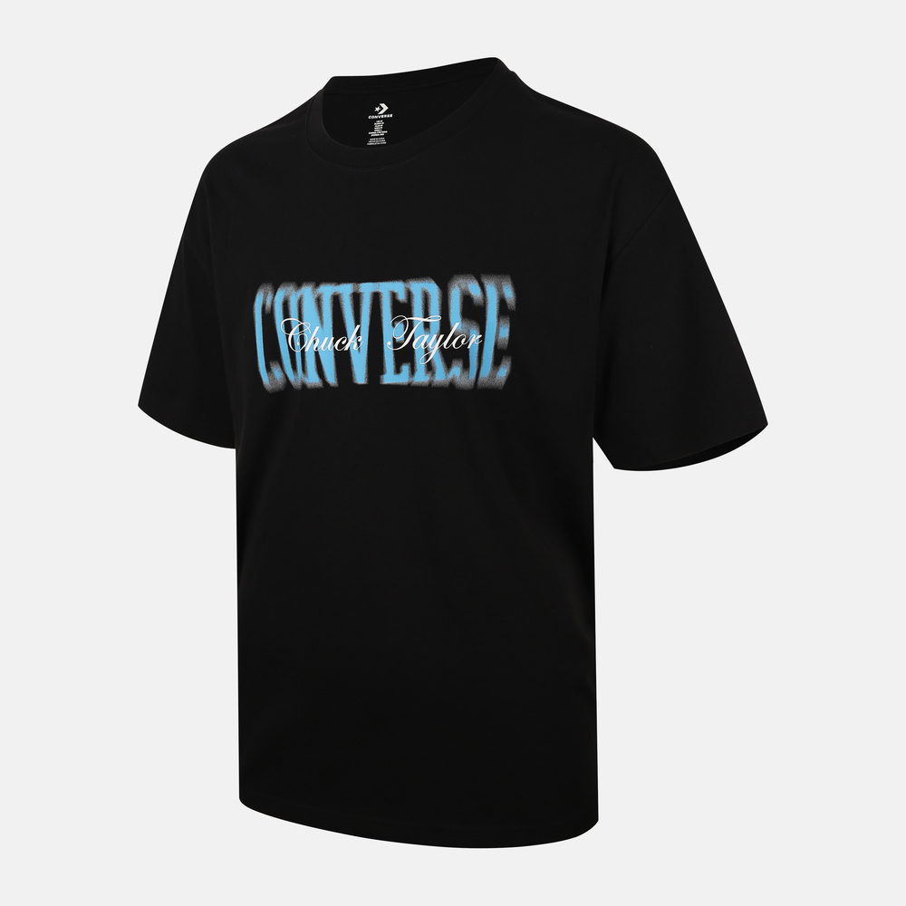 converse匡威2025男子男子-针织无领短T-黑针织无领短TMCH620-023