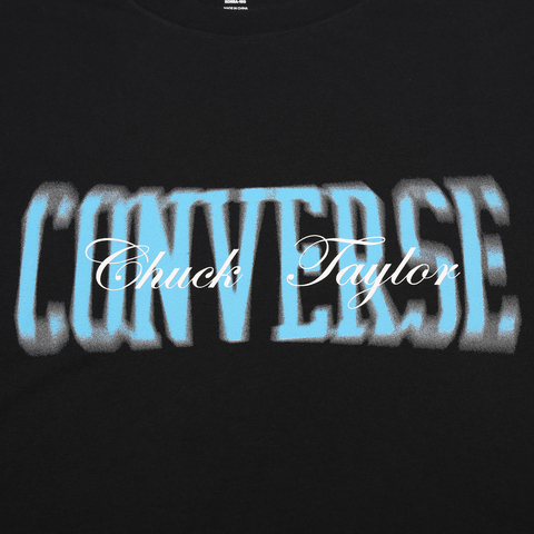 converse匡威2025男子男子-针织无领短T-黑针织无领短TMCH620-023