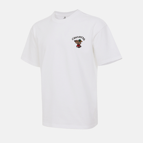 converse匡威2025男子男子-针织无领短T-白针织无领短TMCJ642-001