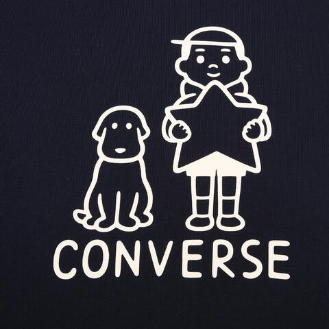 converse匡威2025中性中性-针织连帽卫衣-蓝针织连帽卫衣UCJ655-695