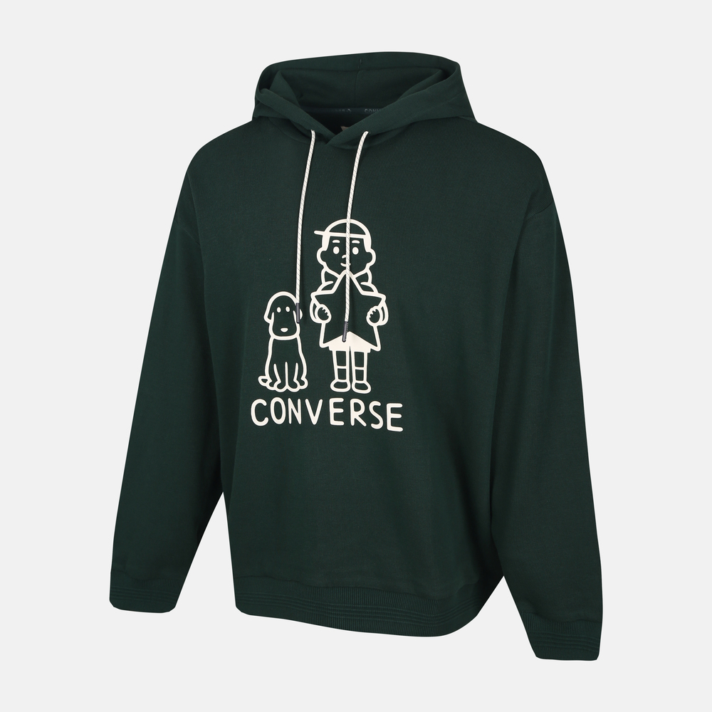converse匡威2025中性中性-针织连帽卫衣-绿针织连帽卫衣UCJ655-EIE
