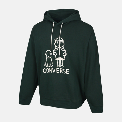 converse匡威2025中性中性-针织连帽卫衣-绿针织连帽卫衣UCJ655-EIE