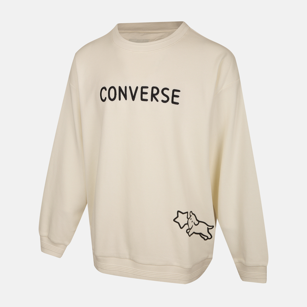 converse匡威2025中性中性-针织无帽卫衣-白针织无帽卫衣UCH889-W70