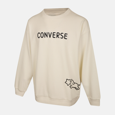 converse匡威2025中性中性-针织无帽卫衣-白针织无帽卫衣UCH889-W70