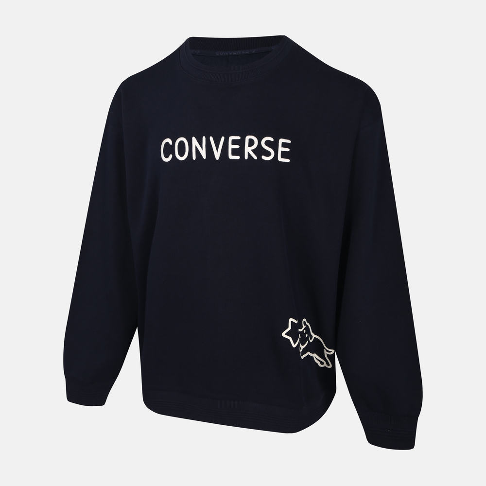 converse匡威2025中性中性-针织无帽卫衣-黑针织无帽卫衣UCH889-695