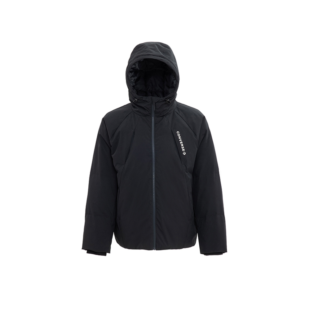 converse匡威2025男子男子-厚羽绒服-短-黑厚羽绒服-短MCJ118-023