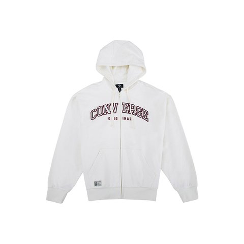 converse匡威2025男子男子-针织连帽外套-白针织连帽外套UCJ085-W2Y