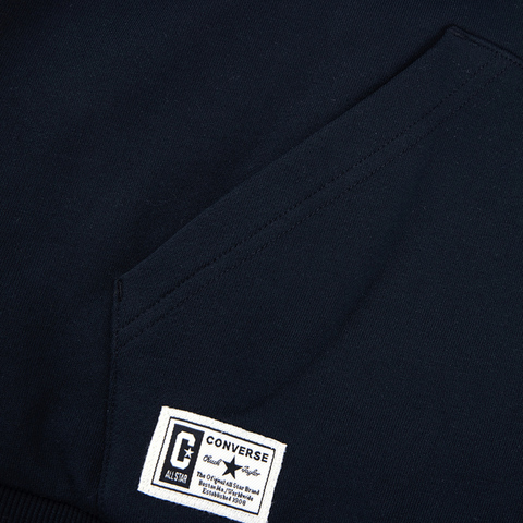 converse匡威2025男子男子-针织连帽外套-黑针织连帽外套UCJ085-023