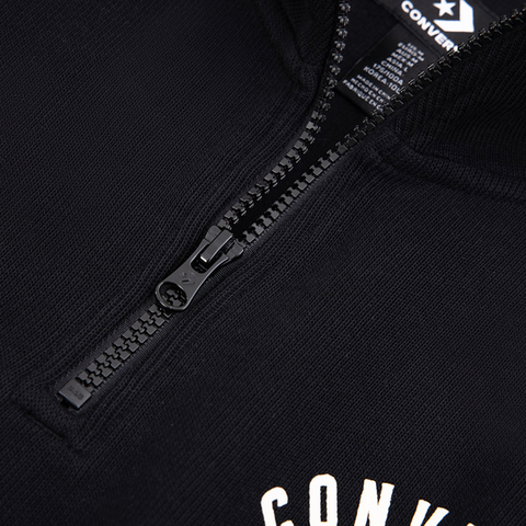 converse匡威2025男子男子-针织无帽卫衣-黑针织无帽卫衣UCJ083-023