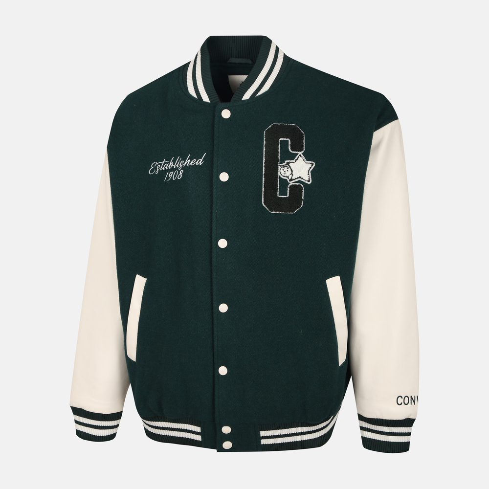 converse匡威2025男子男子-梭织无帽外套-绿梭织无帽外套UCJ102-EIE