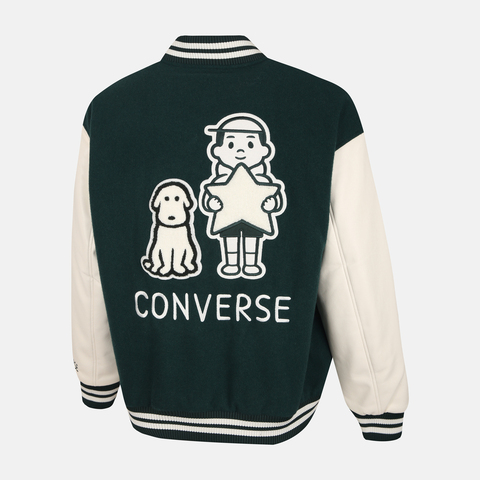 converse匡威2025男子男子-梭织无帽外套-绿梭织无帽外套UCJ102-EIE