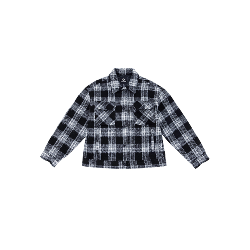 converse匡威2025女子女子-梭织无帽外套-黑梭织无帽外套WCJ113-023