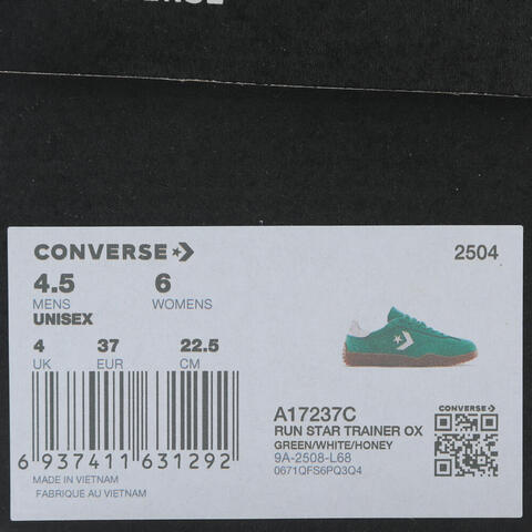 converse匡威2025中性中性-低帮系带-绿Chuck Taylor SEASONALA17237C