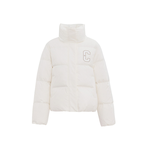 converse匡威2025女子女子-厚羽绒服-短-白厚羽绒服-短WCJ097-W2Y
