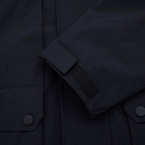 converse匡威2025男子男子-梭织连帽外套-黑梭织连帽外套UCJ125-023