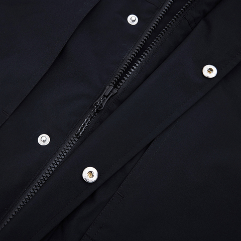 converse匡威2025男子男子-梭织连帽外套-黑梭织连帽外套UCJ125-023