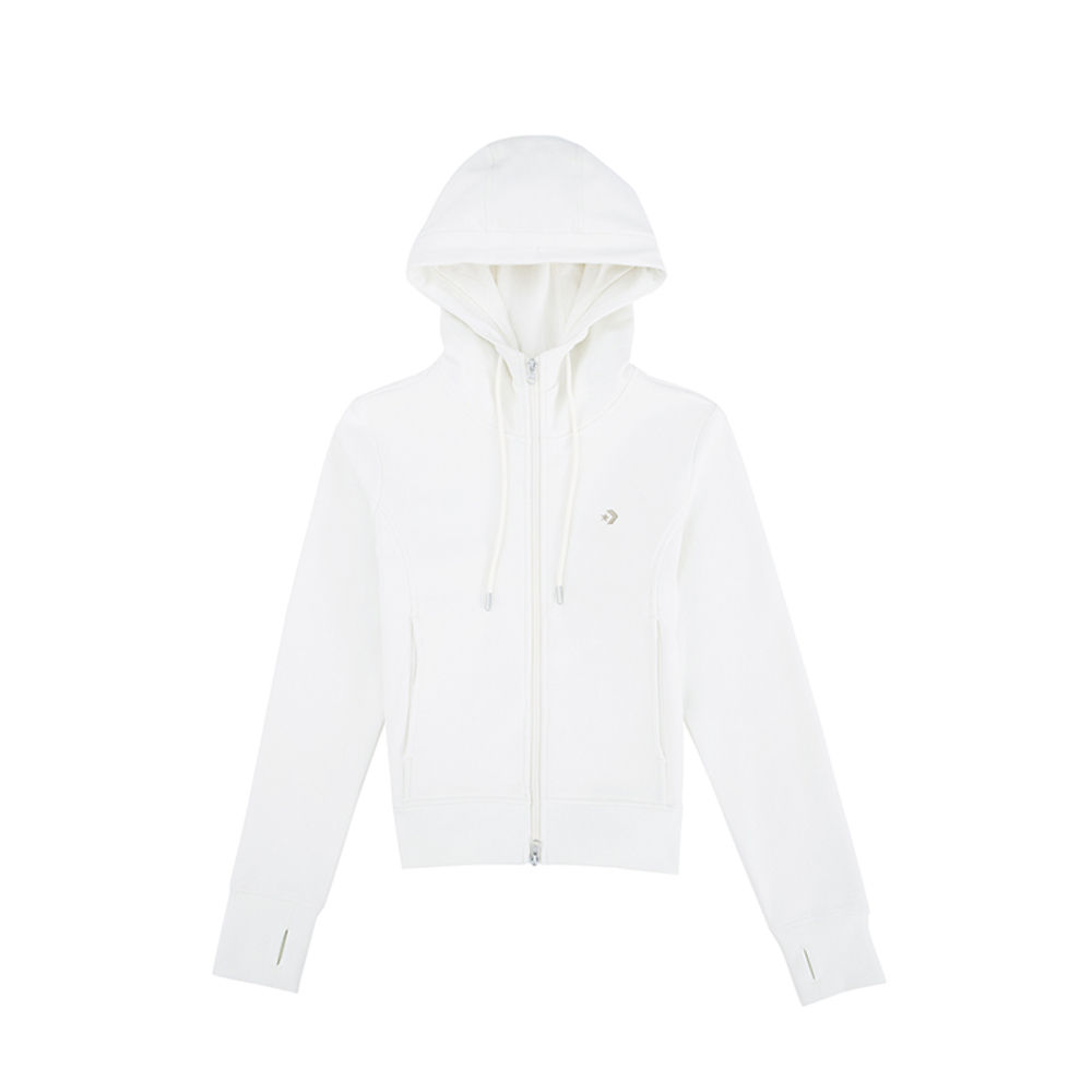 converse匡威2025女子女子-针织连帽外套-白针织连帽外套WCJ132-W2Y