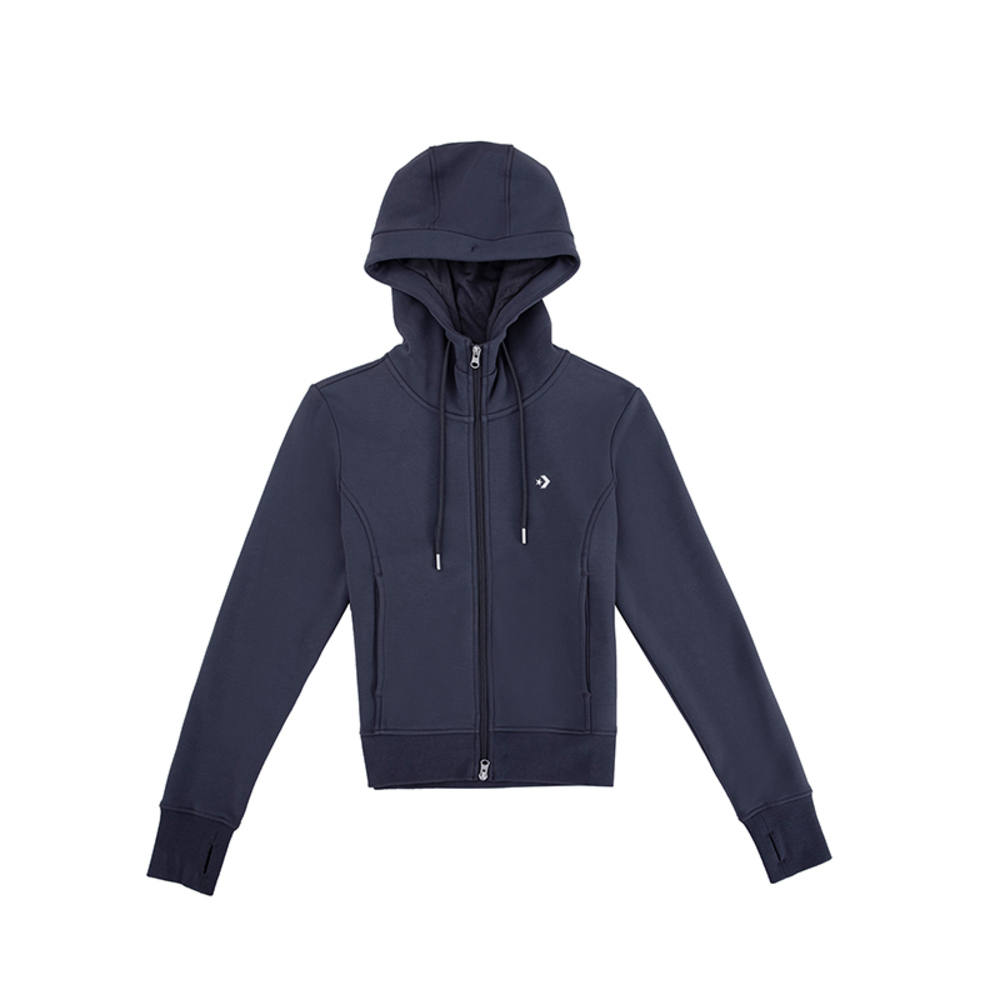 converse匡威2025女子女子-针织连帽外套-灰针织连帽外套WCJ132-GDA