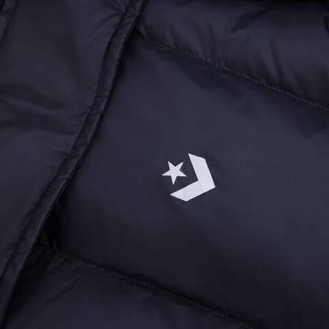 converse匡威2025女子女子-厚羽绒服-长-黑厚羽绒服-长WCJ135-023