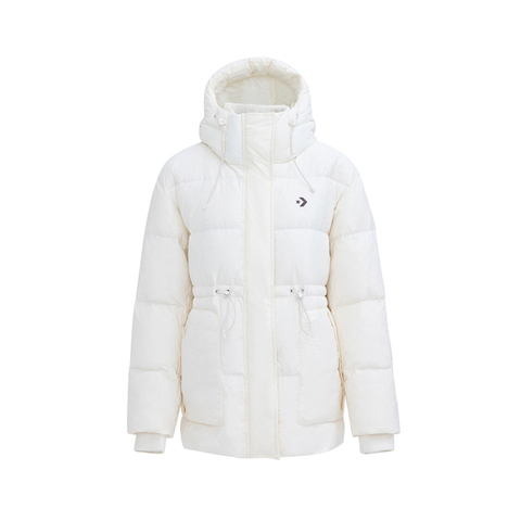 converse匡威2025女子女子-厚羽绒服-长-白厚羽绒服-长WCJ135-W2Y