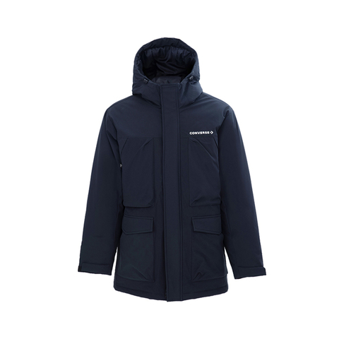 converse匡威2025男子男子-厚羽绒服-长-黑厚羽绒服-长MCJ119-023