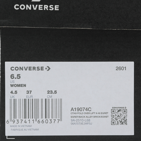 converse匡威2026女子女子-高帮系带-棕Chuck Taylor SEASONALA19074C