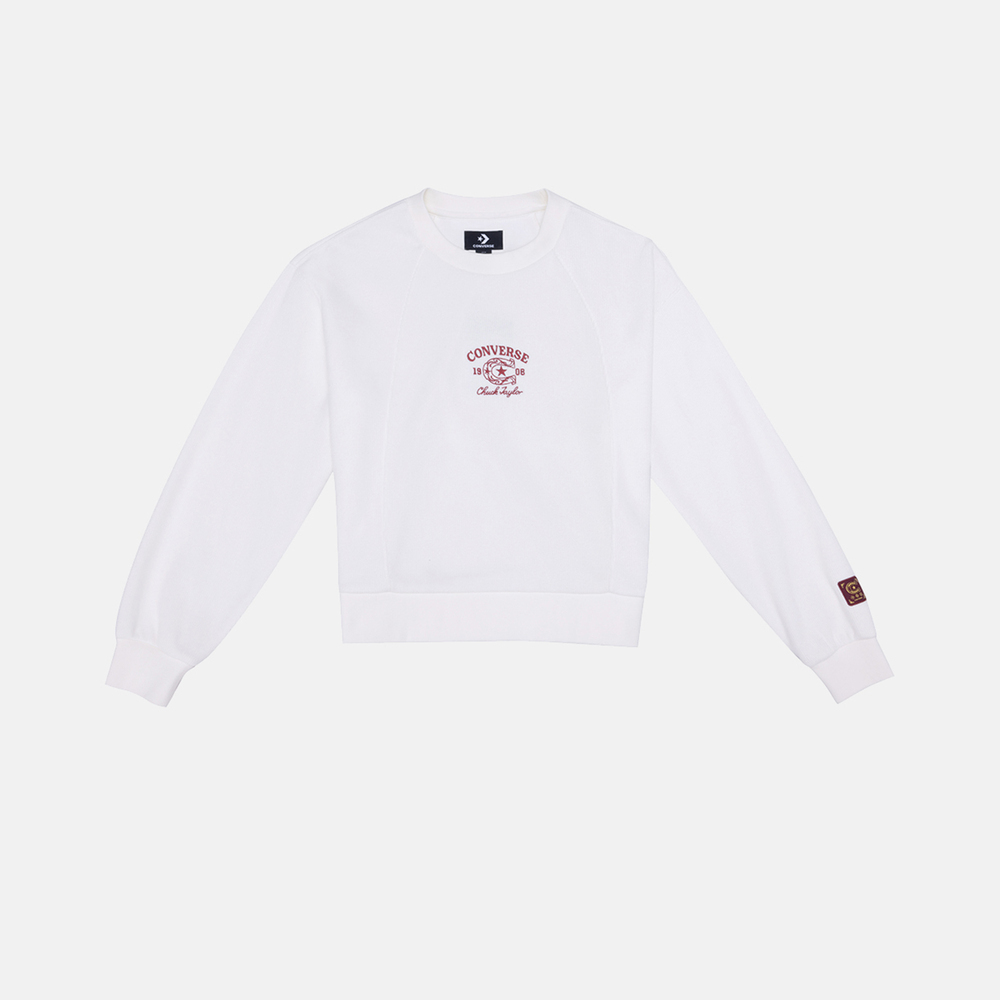 converse匡威2026女子女子-针织无帽卫衣-白针织无帽卫衣WCJ395-W2Y